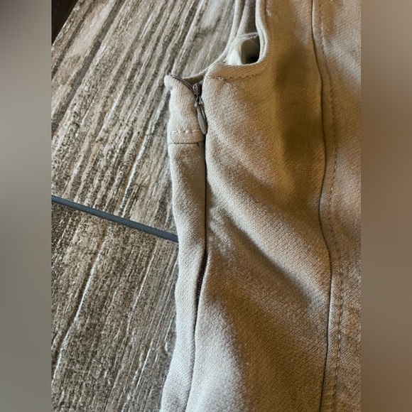 🤎🍁Zara Woman Wool Blend Casual Dress Size XS Tan🤎🍁 - Picture 8 of 10